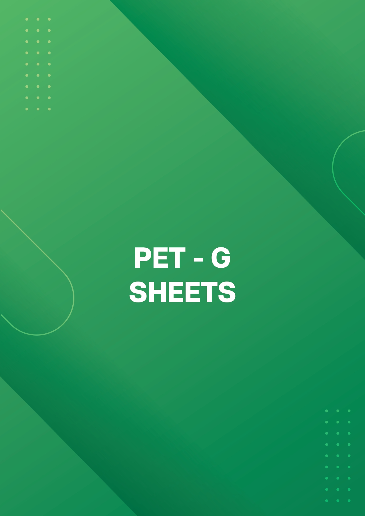 PET-G Sheets